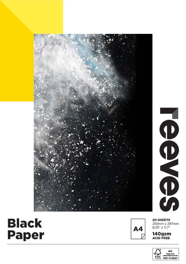 REEVES Black Paper Pads