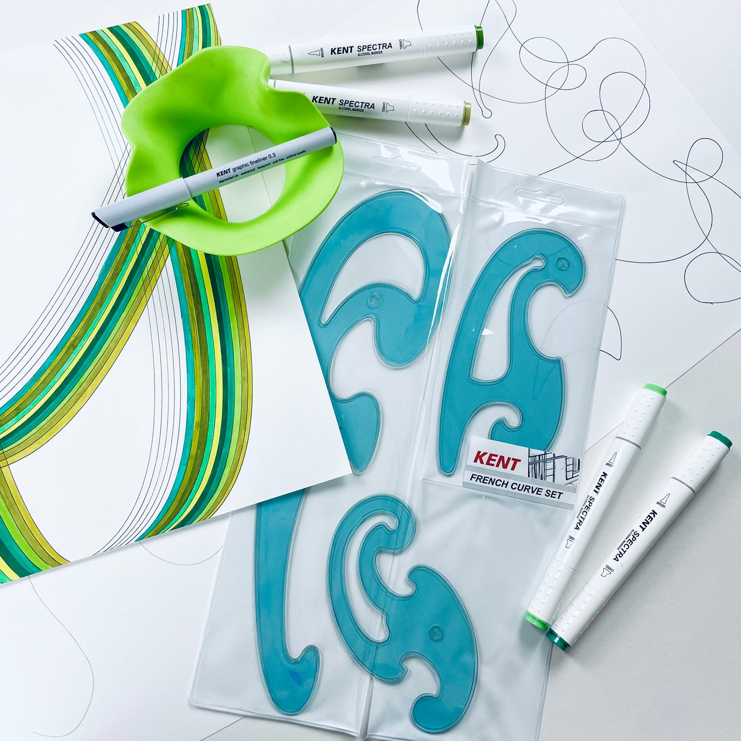 KENT French Curve for Drawing and Pattern Making