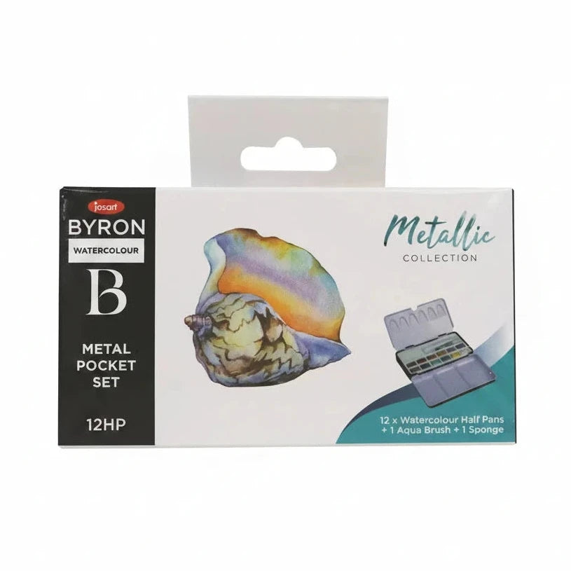 JASART Byron Watercolour Metal Tin Pocket Set