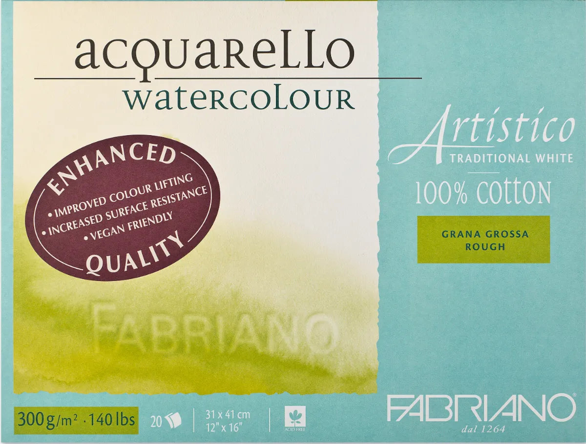 FABRIANO Artistico Watercolour Enhanced Blocks