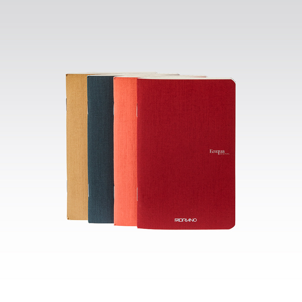 FABRIANO Ecoqua Original Stapled Notebooks (Set of 4)