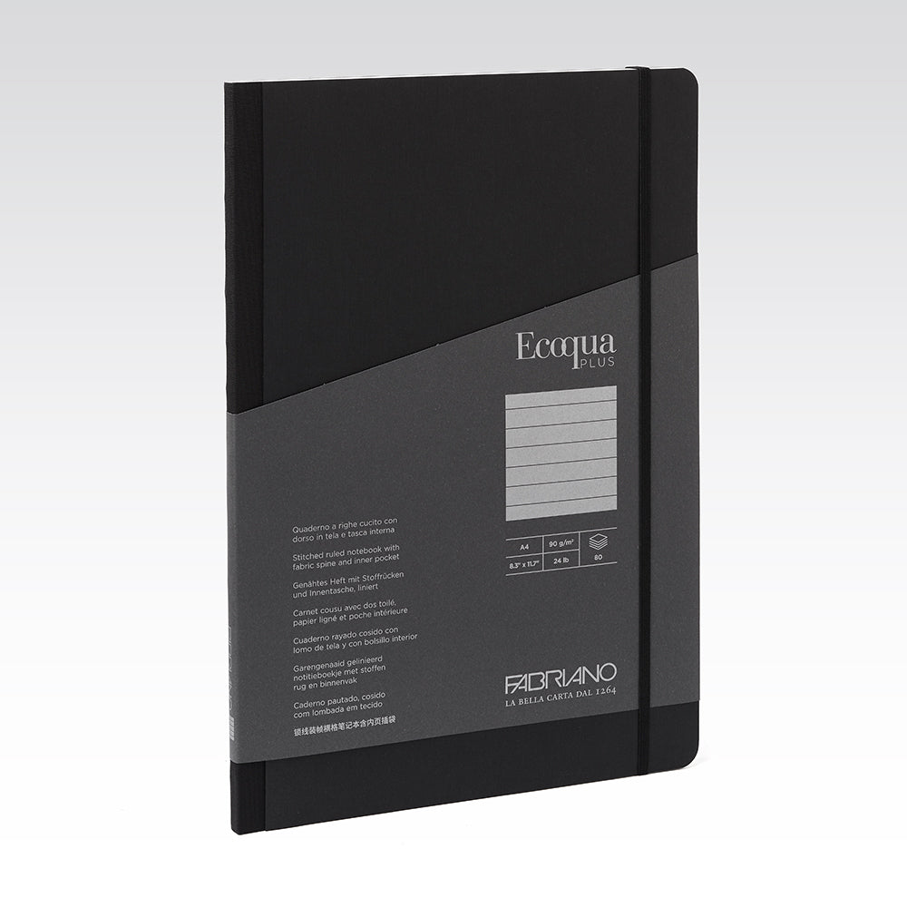 FABRIANO Ecoqua Plus Fabric Bound Blank Notebooks