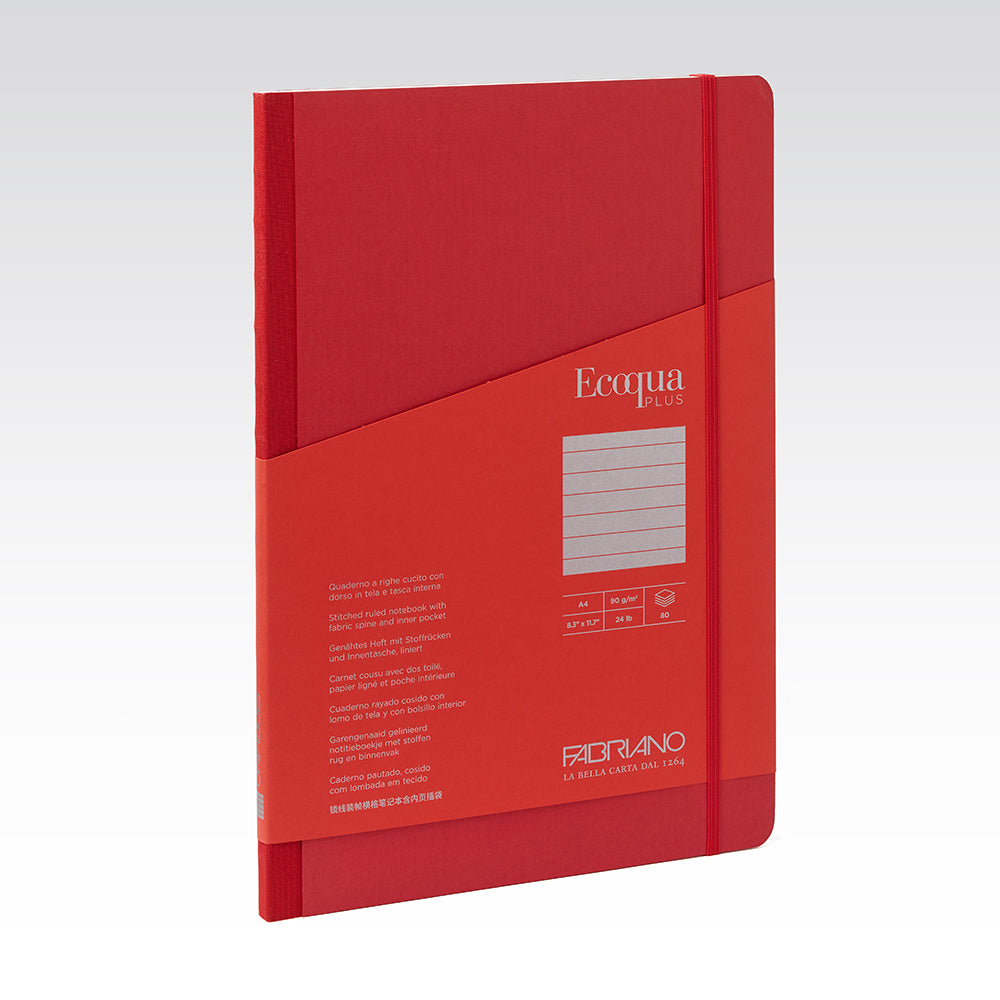 FABRIANO Ecoqua Plus Fabric Bound Blank Notebooks
