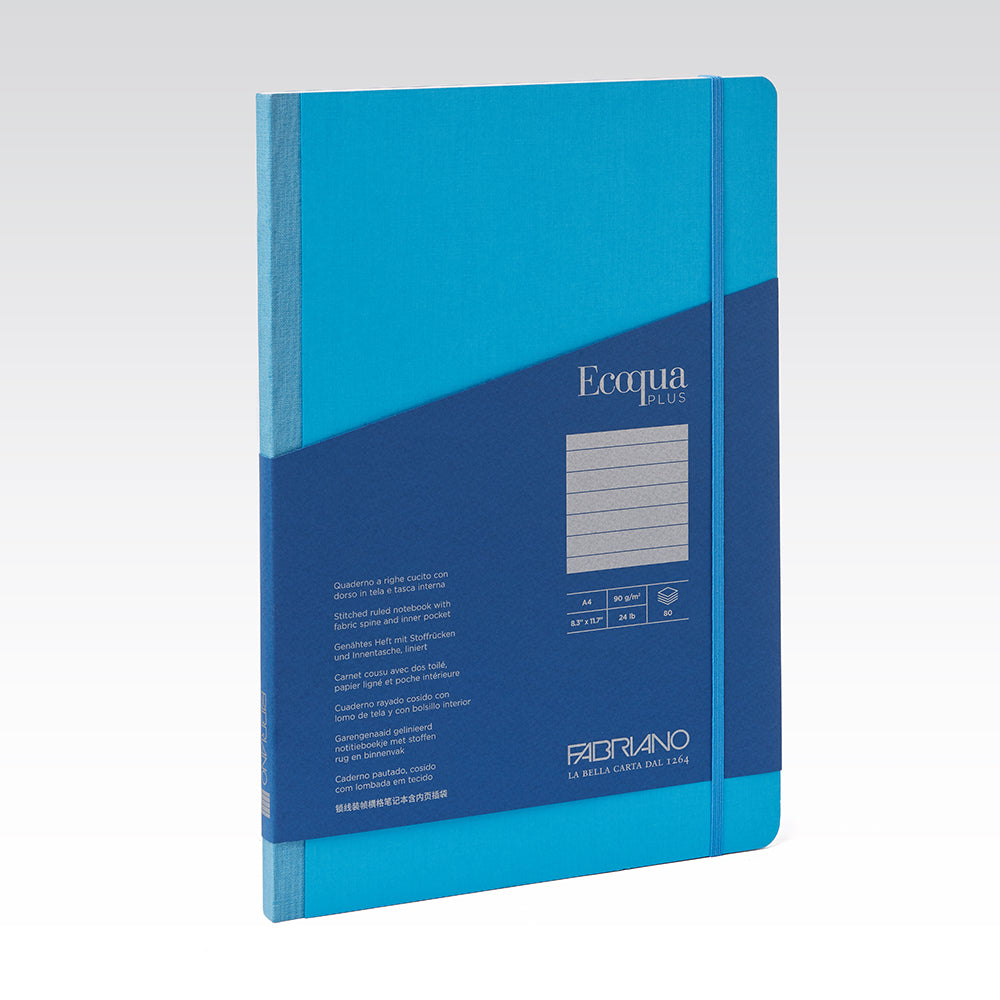 FABRIANO Ecoqua Plus Fabric Bound Blank Notebooks