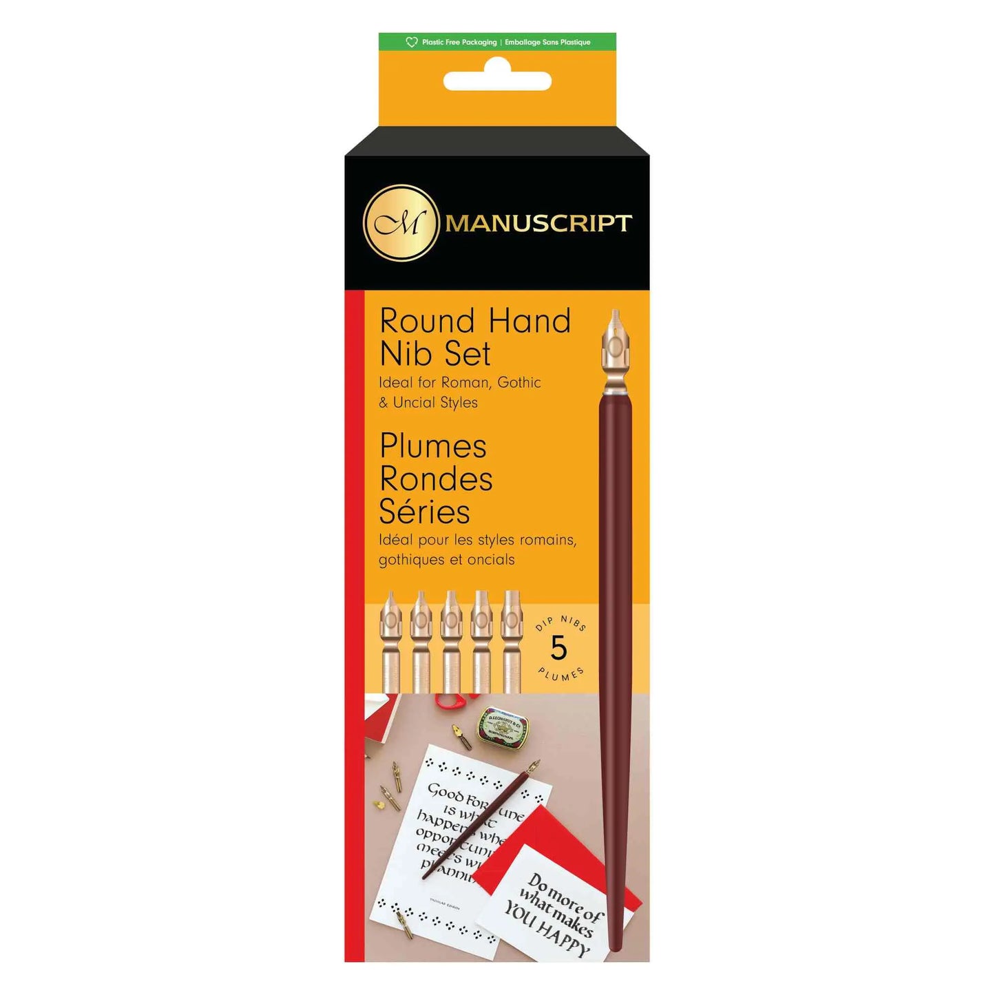 MANUSCRIPT Calligraphy Round Hand Nib Set