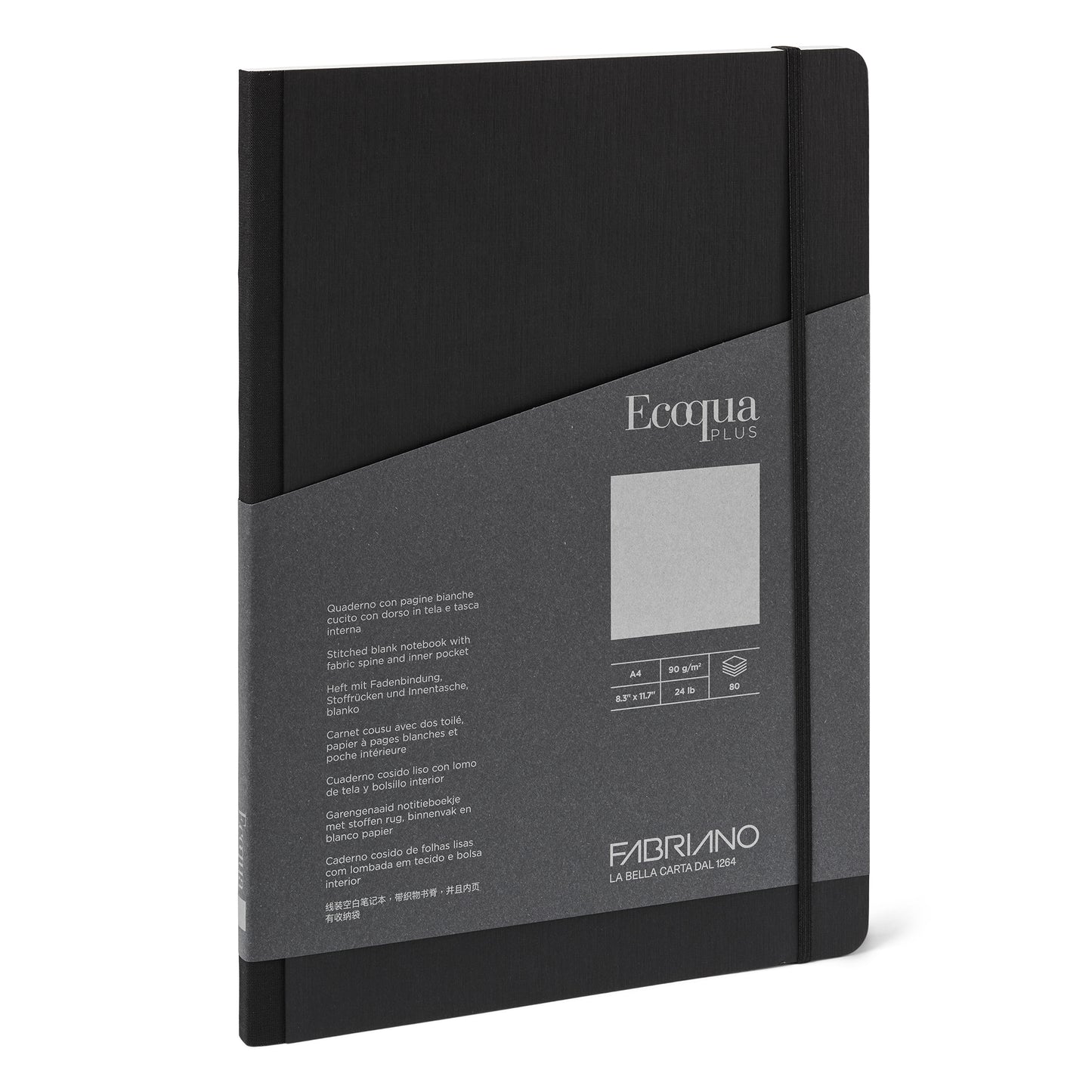 FABRIANO Ecoqua Plus Fabric Bound Blank Notebooks