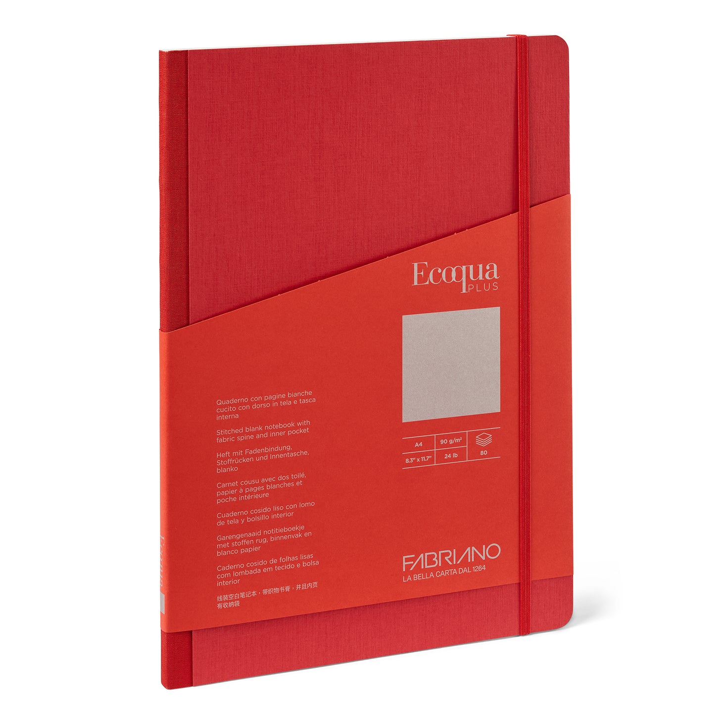 FABRIANO Ecoqua Plus Fabric Bound Blank Notebooks