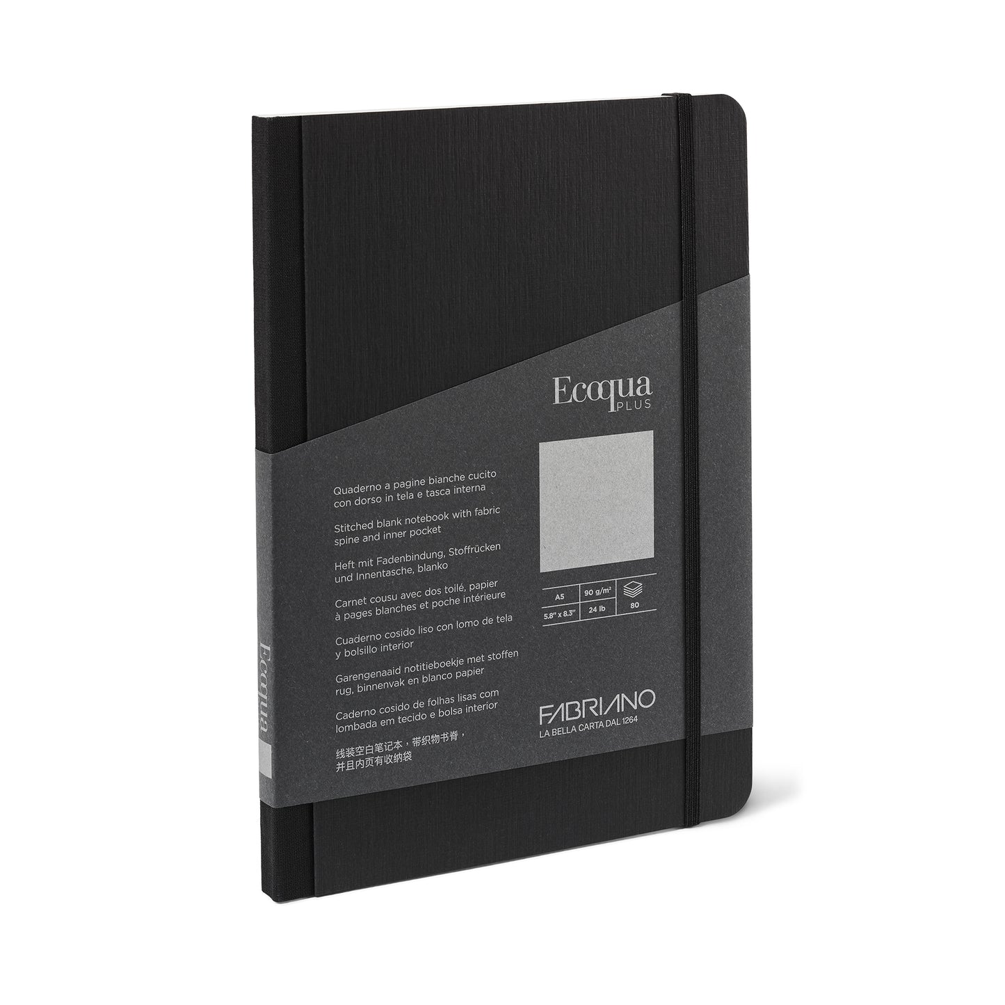 FABRIANO Ecoqua Plus Fabric Bound Blank Notebooks
