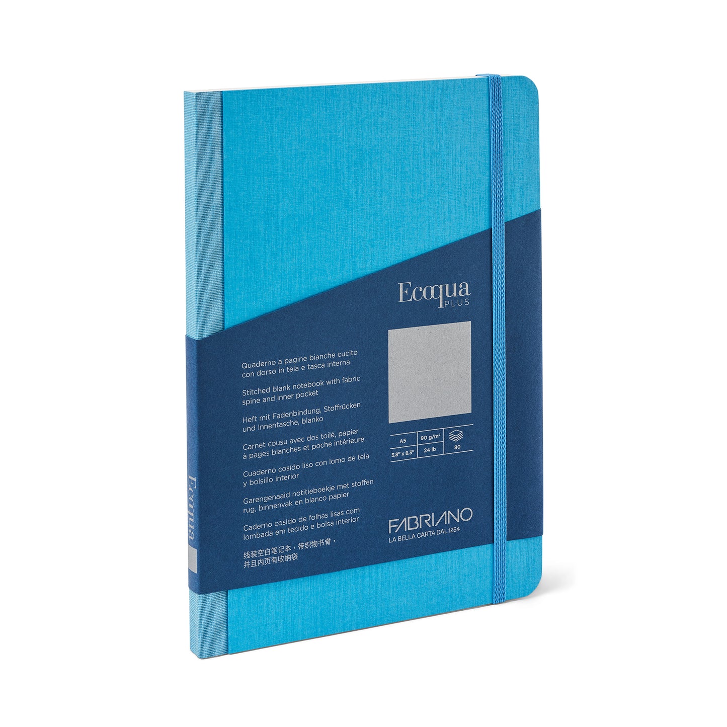 FABRIANO Ecoqua Plus Fabric Bound Blank Notebooks