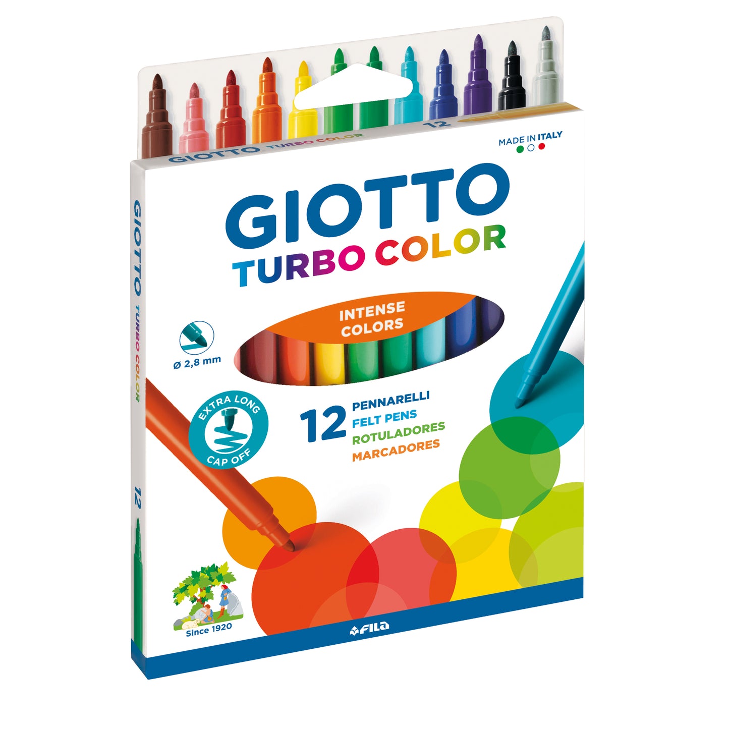 GIOTTO Turbo Colour Felt Pens