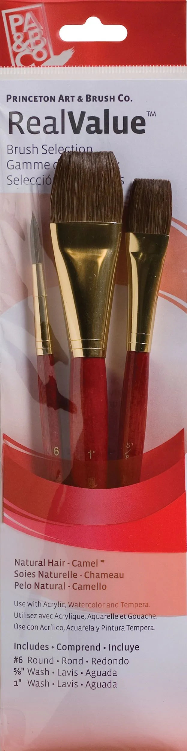 PRINCETON Real Value Sets SH Camel (Red Handle)