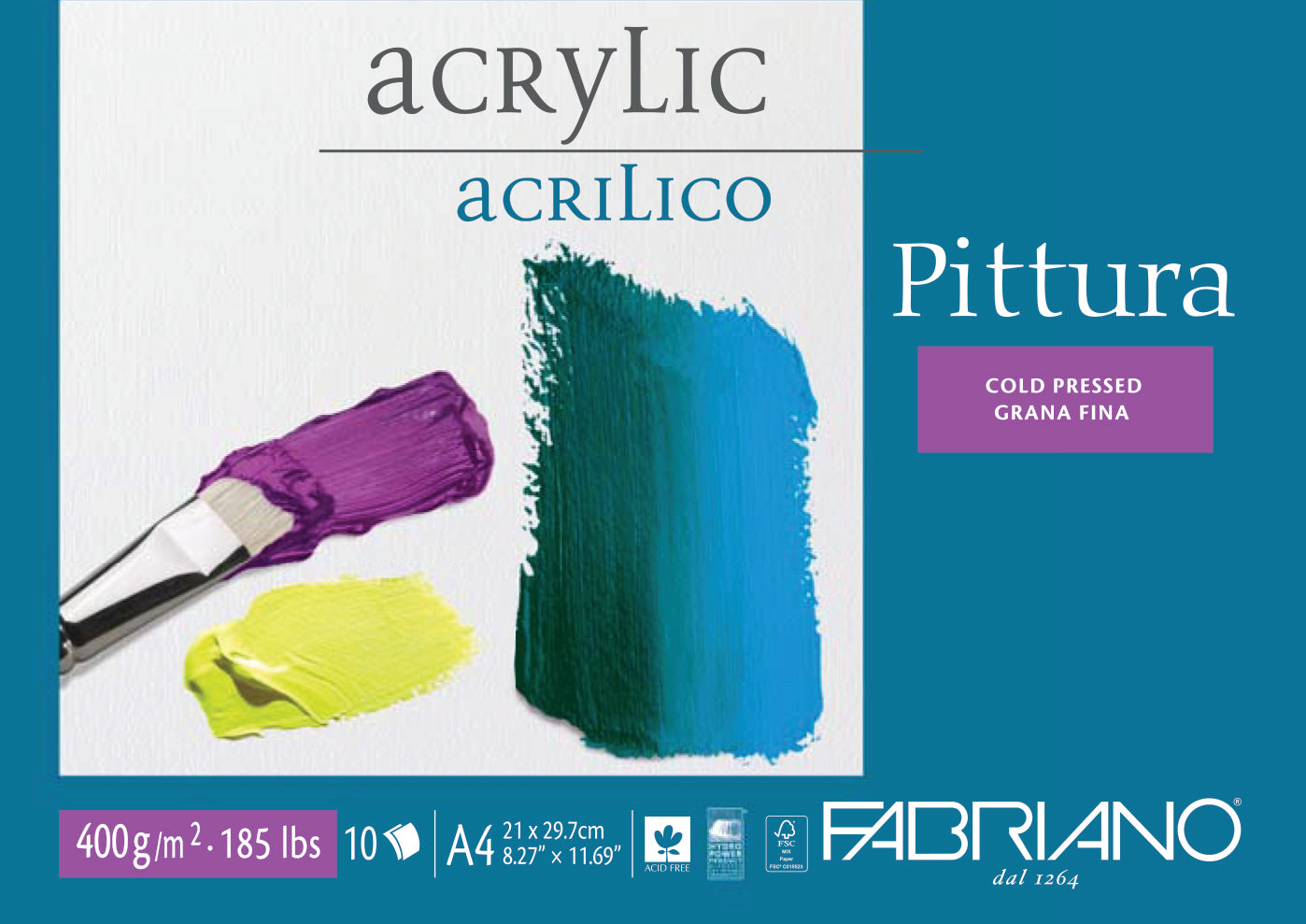 FABRIANO Pittura Acrylic Pads