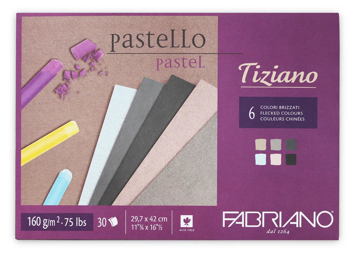 FABRIANO Tiziano Pastello Pastel Paper Pads