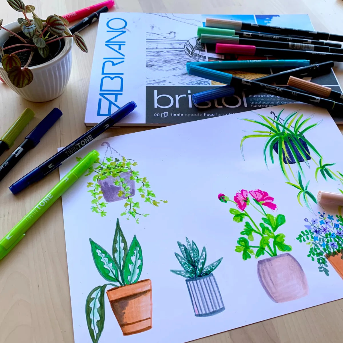 FABRIANO Bristol Paper Pads