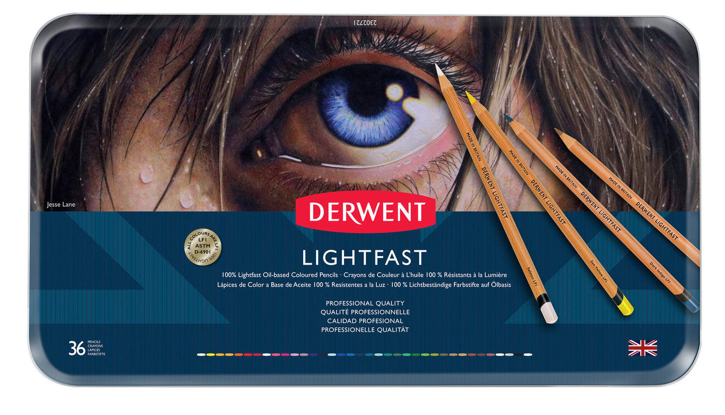 DERWENT Professional Oil Based Lightfast Coloured Pencils Sets