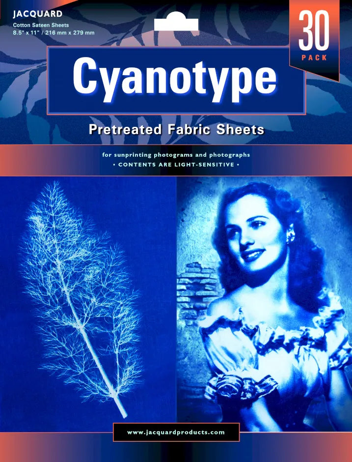 JACQUARD Cyanotype Pretreated Fabric Sheets