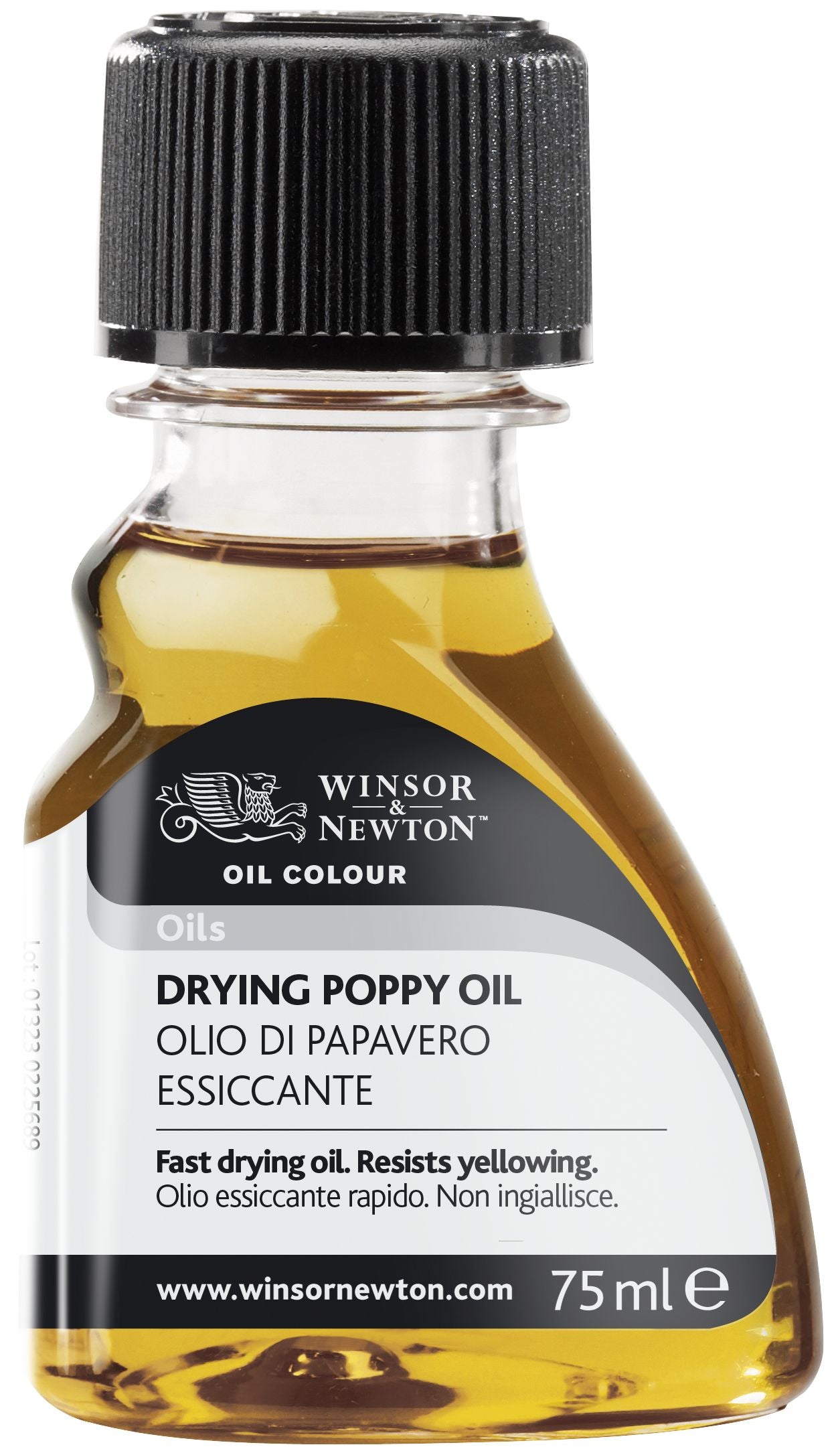 WINSOR & NEWTON Oil Colour Medium Drying Poppy Oil