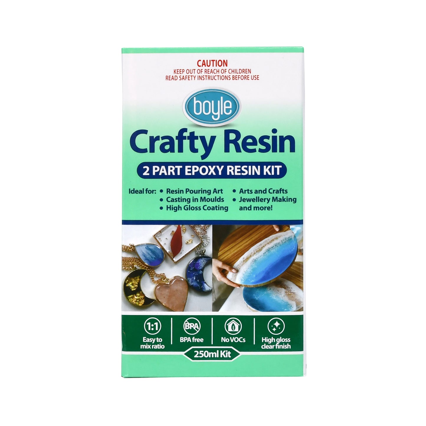 BOYLE Crafty 2 Part Epoxy Resin Kits