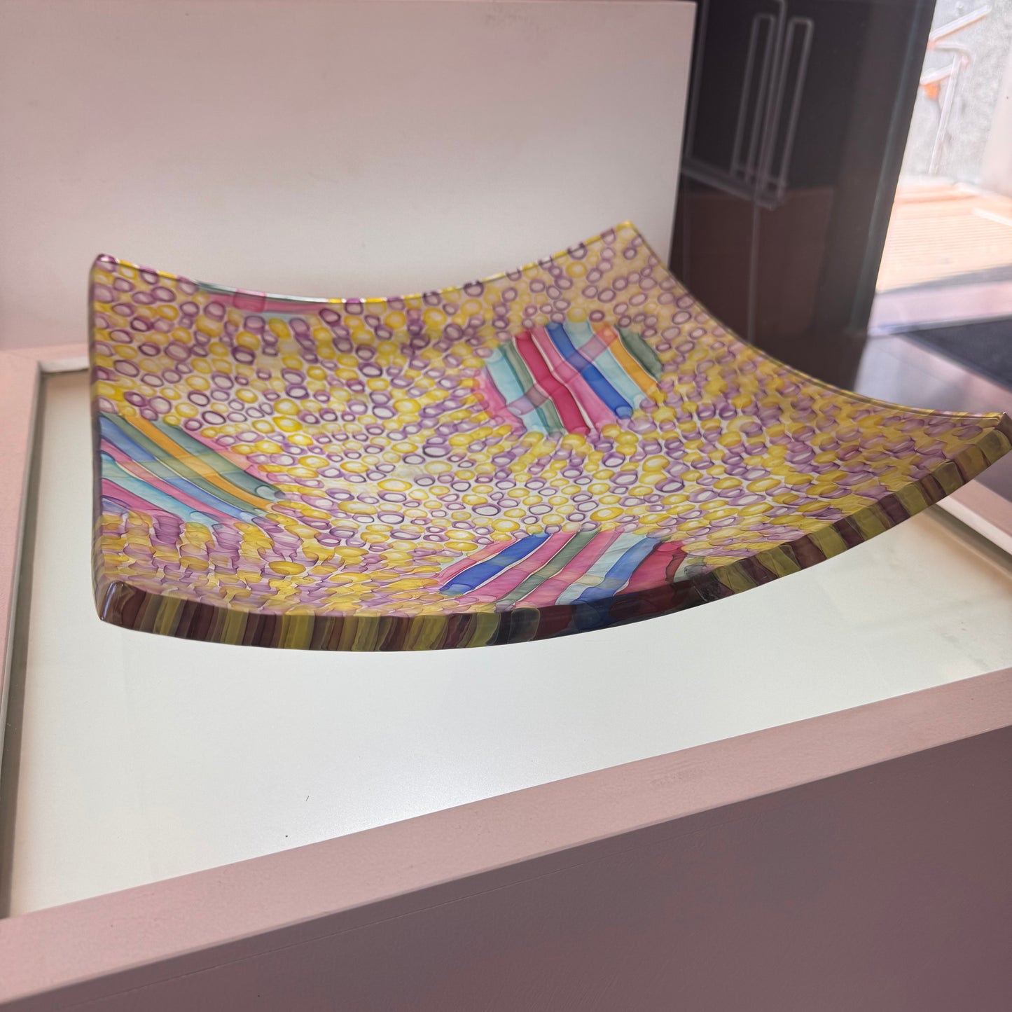 David Traub Glass Sculpture