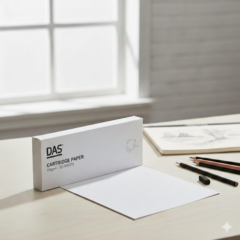 DRAW-ART Cartridge Paper 110 gsm (125 Sheets)