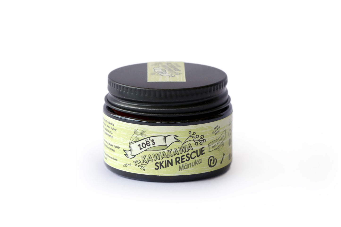ZOE'S Kawakawa Skin Rescue Mānuka Balm 35ml