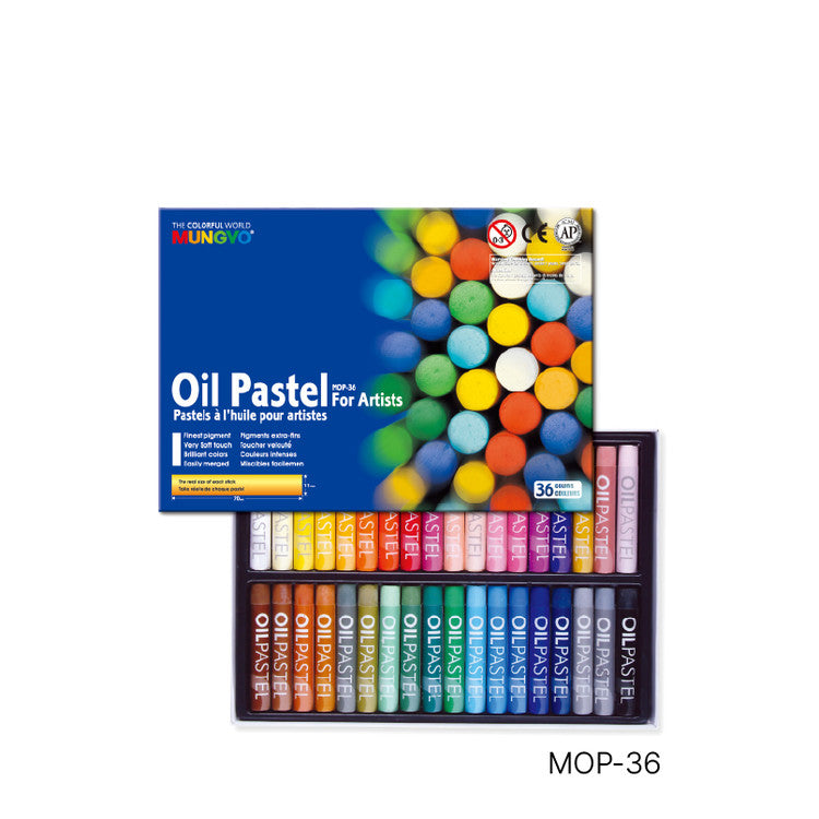 MUNGYO Oil Pastels for Artists (Blue Box)