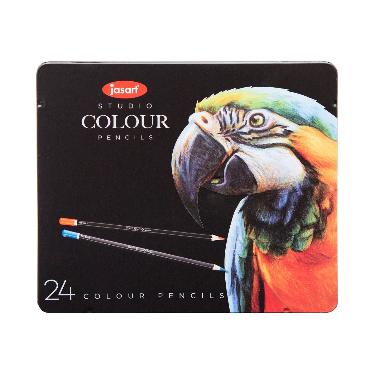 JASART Studio Colour Pencil Tin 24