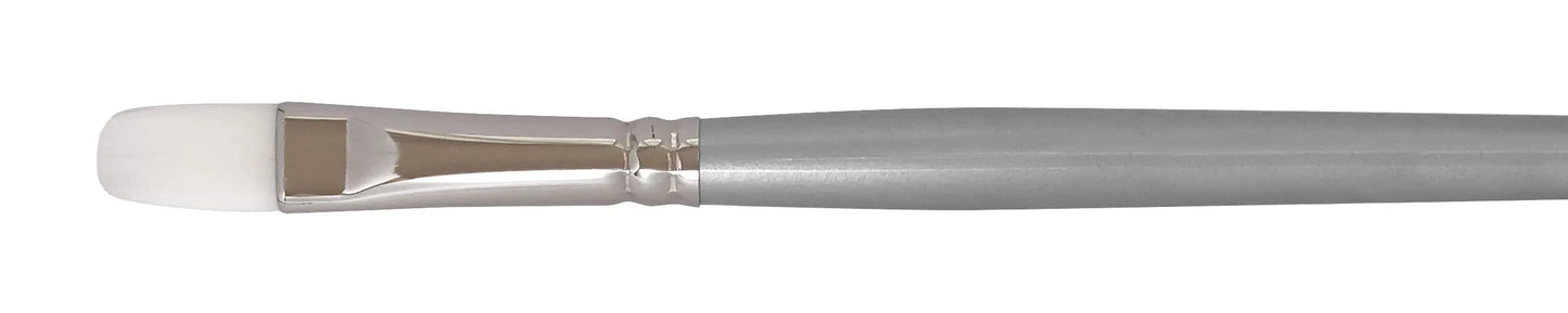 JASART White Synthetic Filbert Brushes