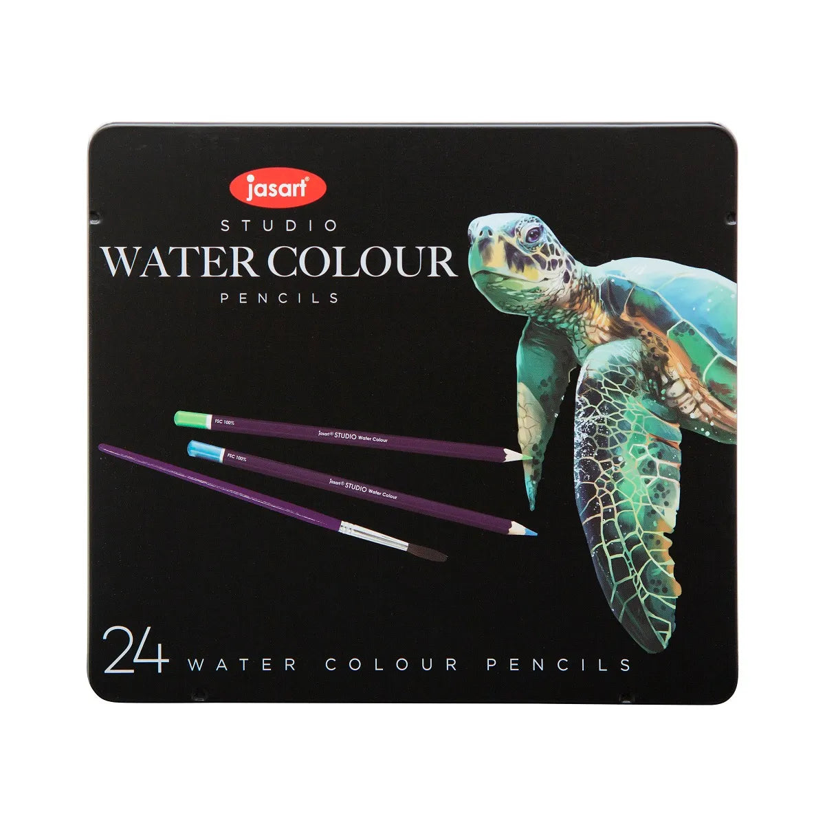 JASART Studio Watercolour Pencil Tin 36