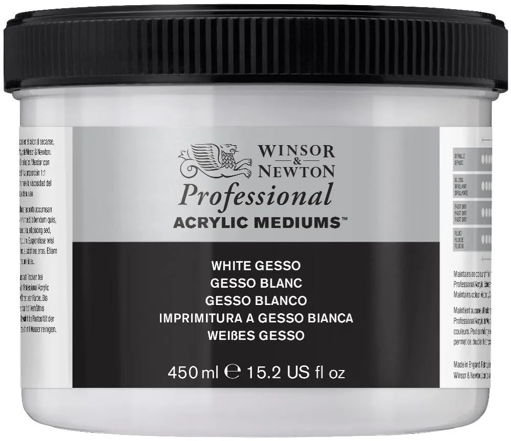 WINSOR & NEWTON Professional Acrylic Gesso White