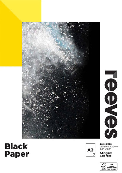 REEVES Black Paper Pads