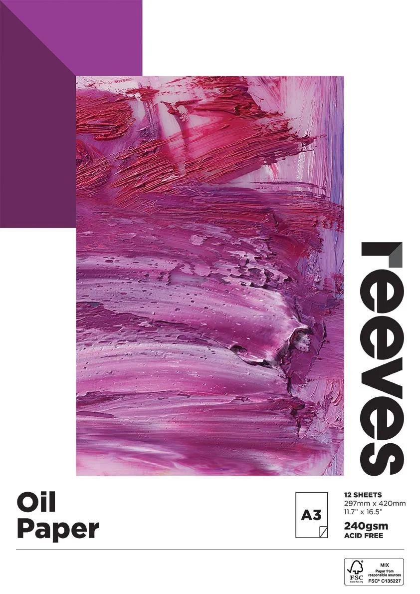 REEVES Oil Paper Pads