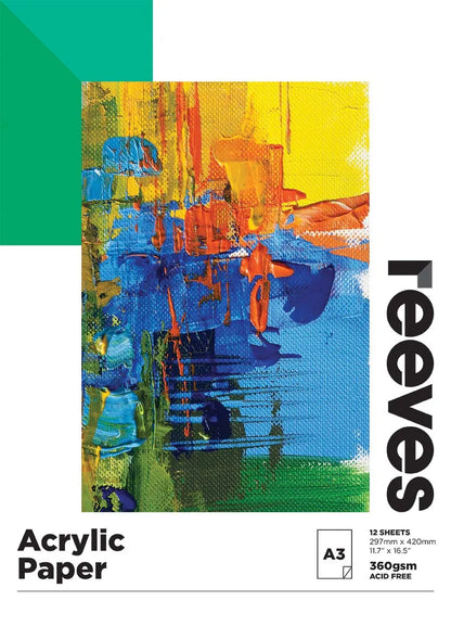 REEVES Acrylic Paper Pads