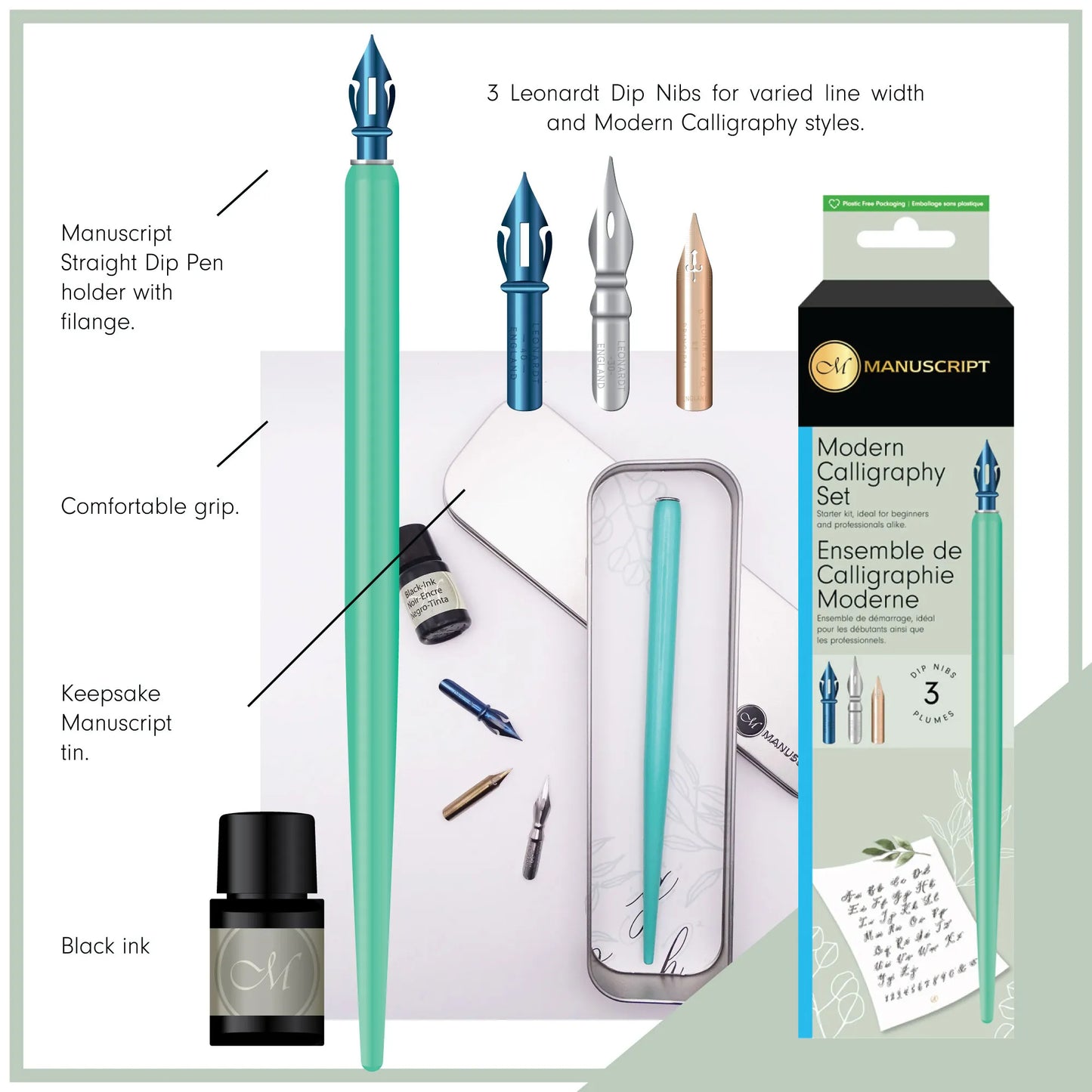 MANUSCRIPT Modern Calligraphy Starter Set