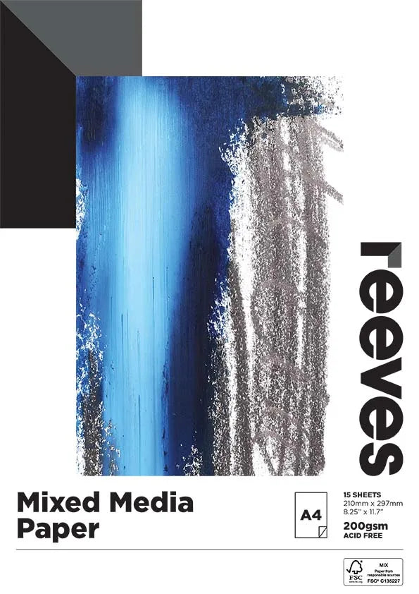 REEVES Mixed Media Paper Pads