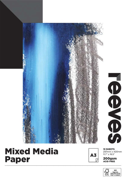 REEVES Mixed Media Paper Pads