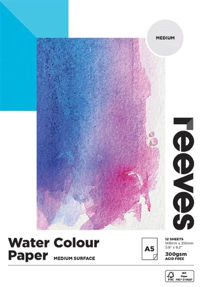 REEVES Watercolour Paper Pads