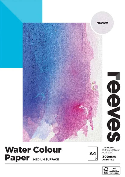 REEVES Watercolour Paper Pads