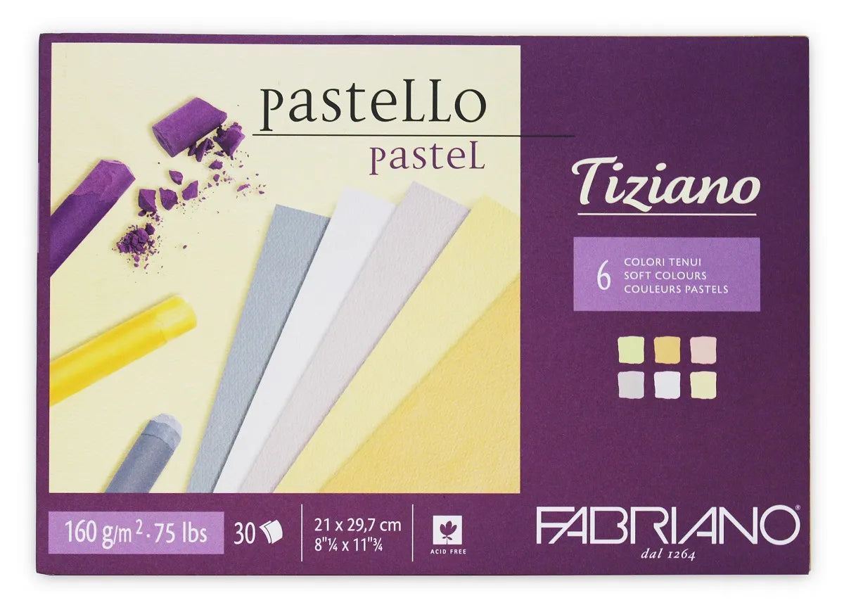 FABRIANO Tiziano Pastello Pastel Paper Pads