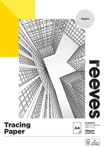 REEVES Tracing Paper 25 Sheets