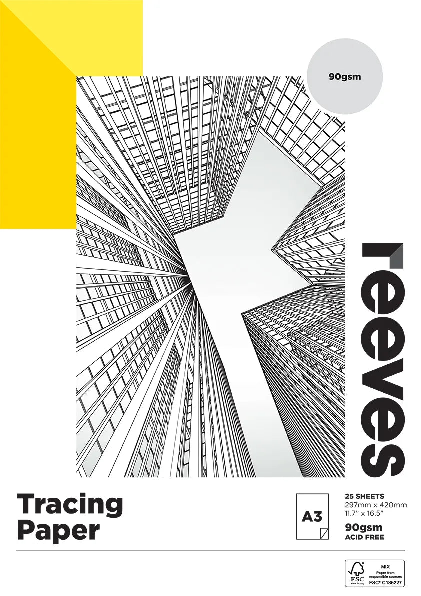 REEVES Tracing Paper 25 Sheets