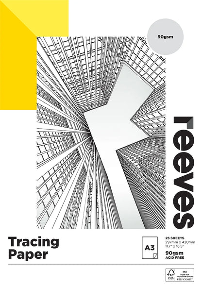 REEVES Tracing Paper 25 Sheets