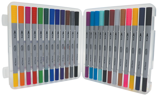 JASART Dual Tip Markers Set 24 Colours