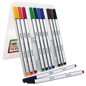 JASART Fineliner Marker Set 12 Colours
