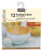PEBEO Deco Foil Leaves 12 Pack