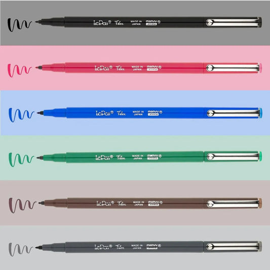 MARVY Le Pen Flex Brush Tip 6 pc Set
