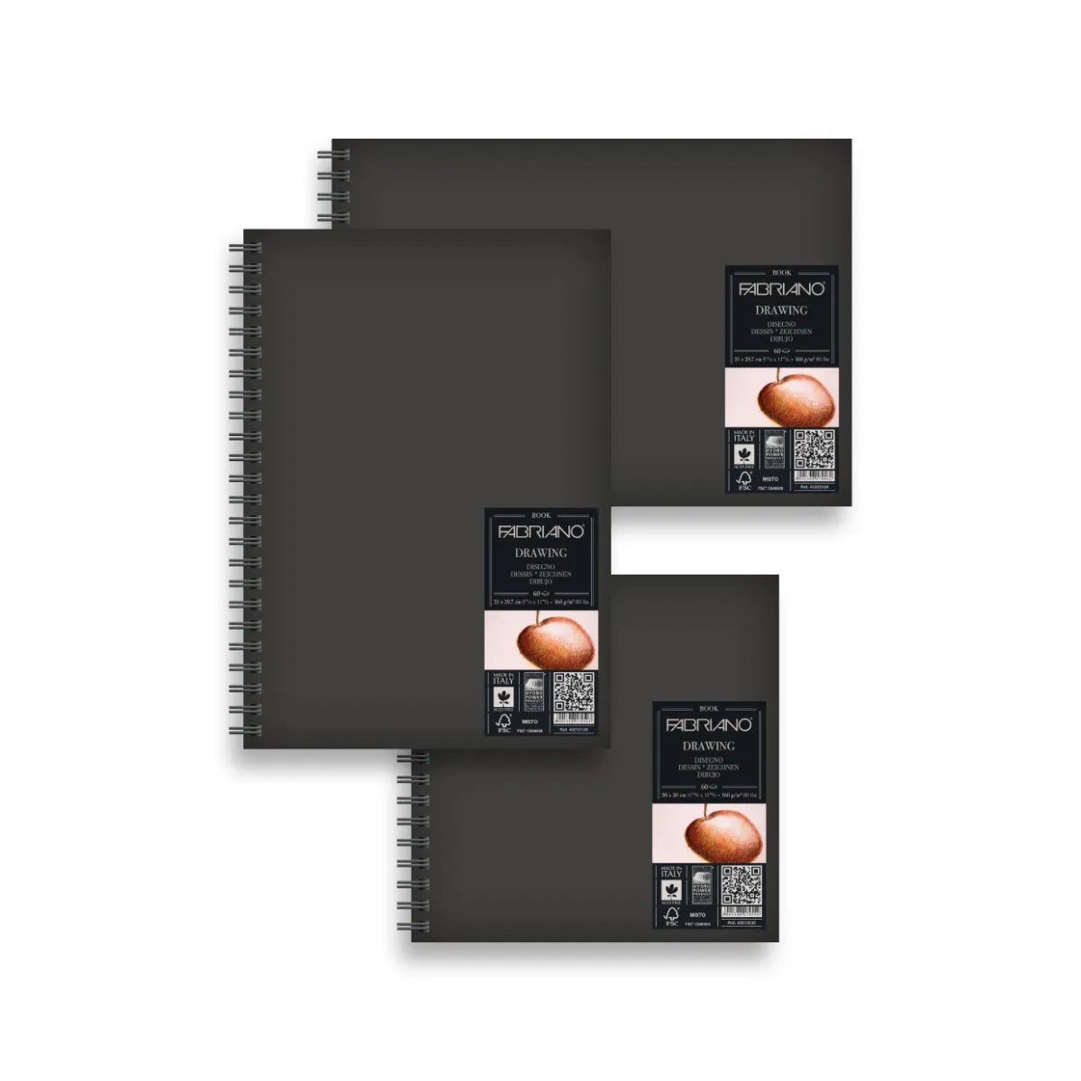 FABRIANO Drawing Books Bound & Spiral 160gsm