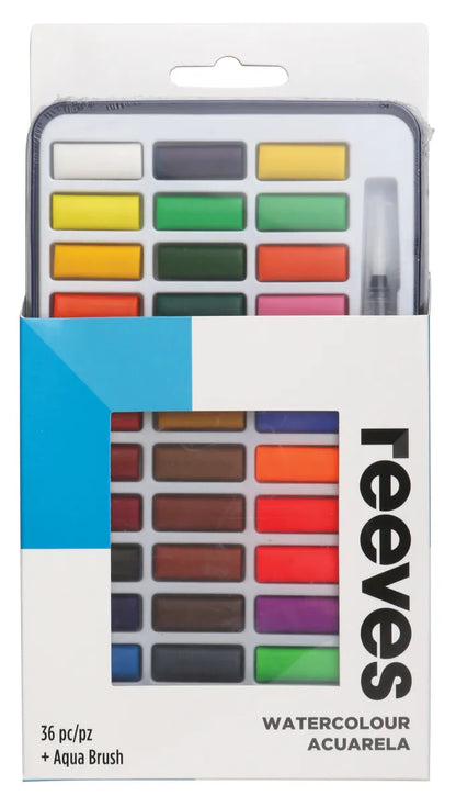 REEVES Watercolour Tin Sets