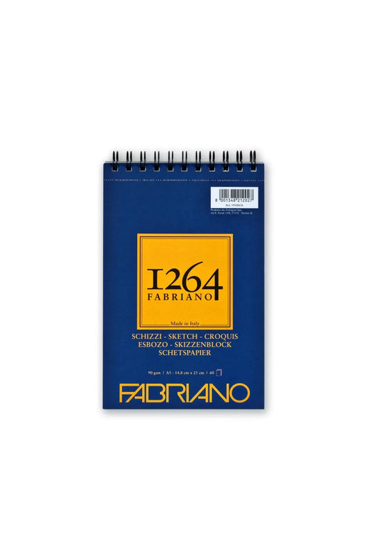 FABRIANO 1264 Sketch Pad Spiral (Orange)