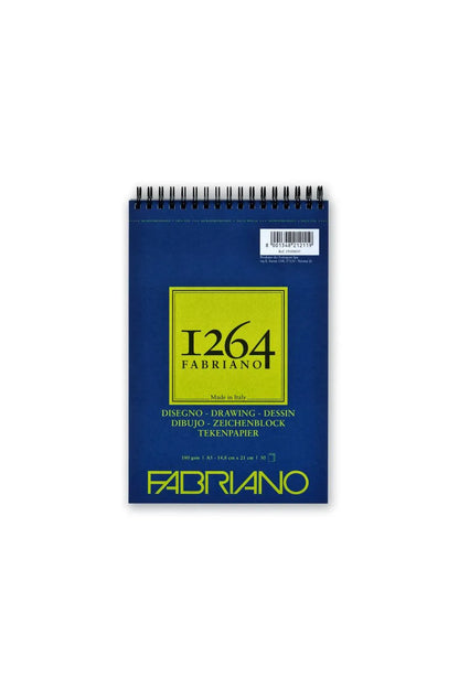 FABRIANO 1264 Drawing Spiral Pad (Green) 180gsm